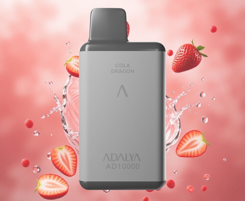 Adalya AD 10000 Puffs Vape: Braškės Skonis – Lygiamešio Džiaugsmo ir Ištvermės Šedevras 2025-ųjų Lietuvoje